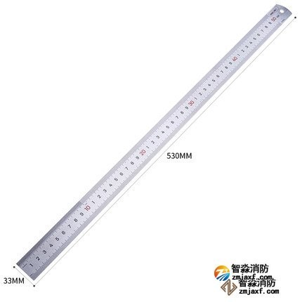 鋼直尺量程50cm；精度：1mm　